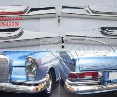 Mercedes W111 W112 Fintail Saloon bumpers (1959 - 1968) - 1