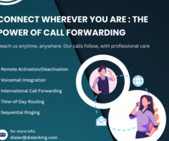 DIALER KING - Connect Wherever You Are with the Power of Call Forwarding