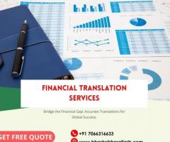 Professional Financial Translation Services in Mumbai, India | Bhasha Bharati Arts