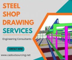 Structural Steel Shop Drawing Services Provider - CAD Outsourcing Consultant