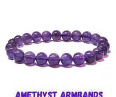 Elevate Your Style with Amethyst Armbands - 1