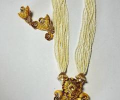 Brass Necklace Set Akarshans in Kanpur