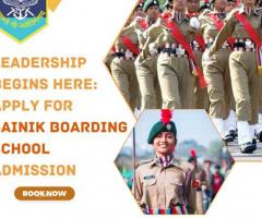 Leadership Begins Here: Apply for Sainik Boarding School Admission