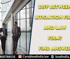 Find Diff between Litigation Firm and Law Firm?