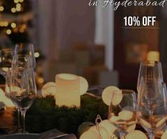 Beautiful And Romantic Candlelight Dinners in Hyderabad - 1