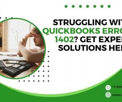 How to Fix QuickBooks Error 1402: Step-by-Step Guide