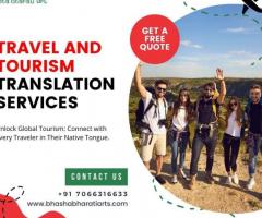 Travel and Tourism Translation Services in Mumbai, India | Bhasha Bharati Arts