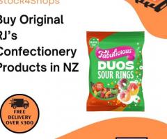 Buy Original RJ’s Confectionery Products in NZ | Stock4Shops