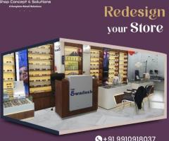 Best Optical showroom interior  design in india