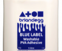 PVA Glue | Washable 5ltr Glue: Pack of 4 | Economy Of Brighton
