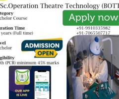 BOTT B.SC.Operation Theatre Technology Course Institute in Delhi
