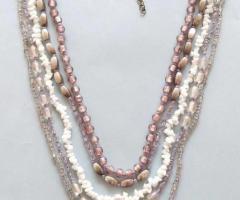 Multi-Layered Beads Necklace  in Hyderabad -Akarshans
