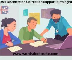 Thesis Dissertation Correction Support Birmingham