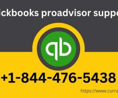 Quickbooks proadvisor support +1-844-476-5438