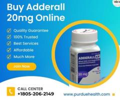 Pick Up 20mg Adderall Online In The USA PurdueHealth Drug Store