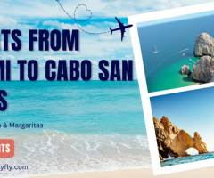 Flights From Miami to Cabo San Lucas- Book Online