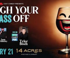 Live comedy event at 14 Acres Winery