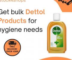 Wholesale Dettol Products: Get Bulk Hygiene Solutions with Stock4Shops