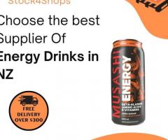 Choose the best Supplier Of Energy Drinks in NZ | Stock4Shops