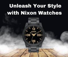 Unleash Your Style with Nixon Watches| Stonex Jewellers