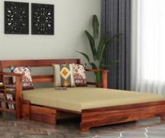 Transform Your Space: Sofa Cum Bed at Wooden Street - Now 50% Off