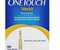 OneTouch Verio Test Strips (50 Count Multicolor) FREE DELIVERY WORLDWIDE