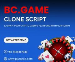Start your online casino quickly with Plurance's bc.game clone script