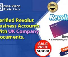Verified Revolut Business Accounts With UK Company Documents