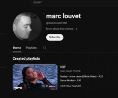 Marc Louvet  -  YouTube