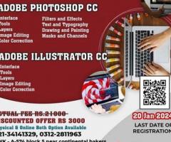 Become A Graphic Designer in Affordable Fee.