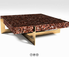 Red Carnalin and Agate Exclusive Tabletop