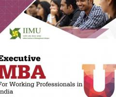 Best Executive MBA for Working Professionals in India