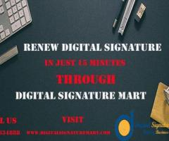 Renew Digital Signature Certificate Online