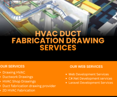 Precision-Driven HVAC Duct Fabrication Drawing Services by Silicon Valley in the UK