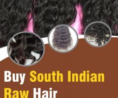 Buy South Indian Raw Hair Online from Chandra Hair