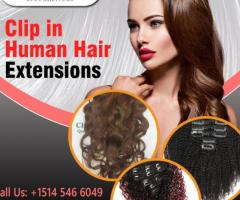 Buy Clip in Human Hair Extensions Online