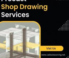 High Quality Precast Shop Drawing Outsourcing Services Provider in USA