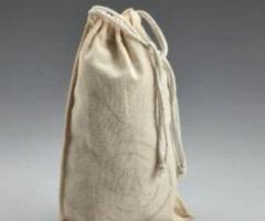 Cotton drawstring bags exporter