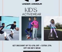 Under Armour Voucher Code! Save Up to 45% Off + Extra 25% Off on Kid’s Wear