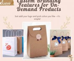 Custom Branding Features for On-Demand Products