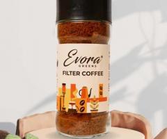 Instant Filter Coffee Perfection by Evora Greens