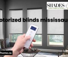Elevate Your Space: Motorized Blinds in Mississauga