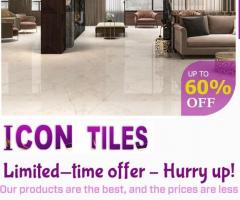 Icon Tiles - Floor Tiles and Wall Tiles - Discount Upto 60% off By Icon Tiles