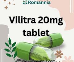 Vilitra 20mg tablet in California #Romannia