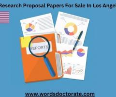 Research Proposal Papers For Sale In Los Angeles - 1