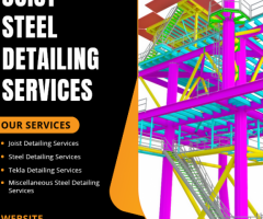 Outsource Joist Steel Detailing Services in USA at affordable price