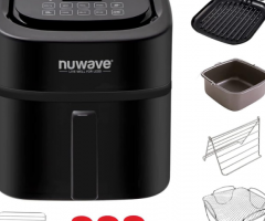 BEST Nuwave Brio 6-Quart Healthy Digital Smart Air Fryer 2024