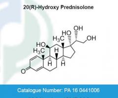 CAS No :  15847-24-2 | Product Name : 20(R)-Hydroxy Prednisolone | Pharmaffiliates