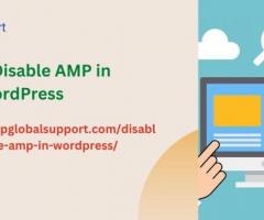 How to Disable AMP in WordPress