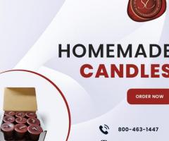 Discover Local Homemade Candles - Unique Artisan Creations Await Me!